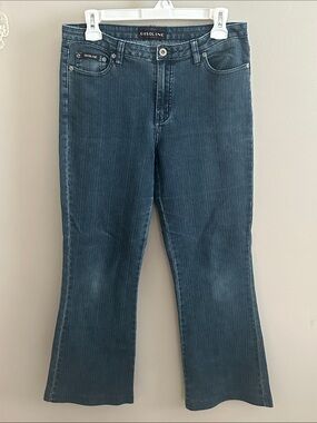 Gasoline Women’s Dark Blue Corduroy Jeans